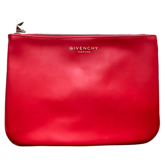 Givenchy Handbags - Givenchy red makeup pouch